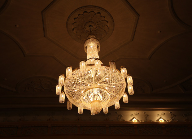 Chandellier in Pskov Drama Theater